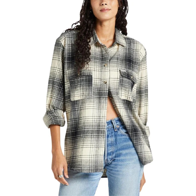 2024 Brixton Bowery Boyfriend Flannel - Women's