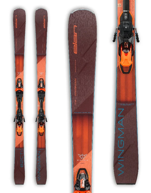 Elan Wingman 82 CTi Skis + EMX 12 Bindings 2025