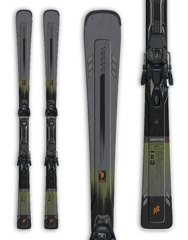 K2 Disruption STi Skis + Marker MXC 12 TCx Bindings 2024