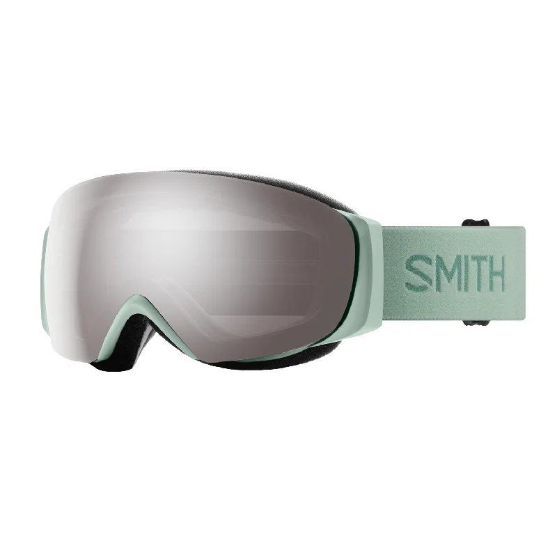 Smith Women's I/O MAG S Goggles Alpine Ice/ChromaPop Sun Platinum Mirror + Chromapop Storm Blue Sensor Mirror